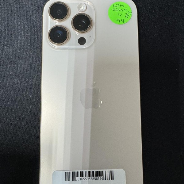 Apple iPhone 16 Pro Max - Unlocked Non-US, 256 GB, Desert, A3287