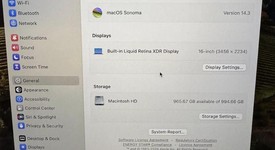 Good
													MacBook Pro Late 2023 (M3) - 16" - Apple M3 Max 14-core, Silver, 1 TB, 36 GB, 30-core GPU, photo 2 of 7