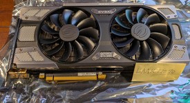 Used
													EVGA GeForce GTX 1080 - 08G-P4-6686-RX, FTW2 Gaming, photo 1 of 3