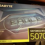 Used Gigabyte GeForce RTX 5070 Ti - GV-N507TEAGLE OC-16GD, EAGLE OC SFF