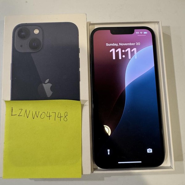 Apple iPhone 13 - Unlocked, 128 GB, Midnight, A2482