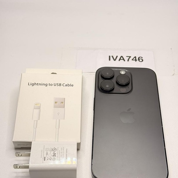 Apple iPhone 14 Pro - Unlocked, 128 GB, Black, A2650