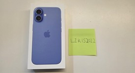 New
													Apple iPhone 16 - Verizon, Ultramarine, 128 GB, A3081, photo 1 of 2