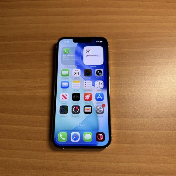 Apple iPhone 13 Pro - Unlocked, 128 GB, Silver, A2483