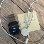 Good Apple Watch Series 8 45mm - Unlocked, Gold, A2774 - Cellular, Stainless
