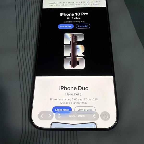 Apple iPhone 17 Pro Max - Unlocked, 256 GB, Deep Blue, A3257