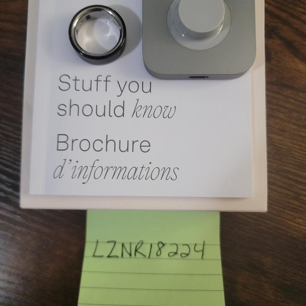 Oura Ring Gen 4 - Black, Size 10