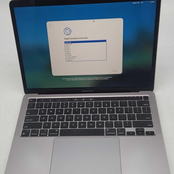 MacBook Pro 2020 - 13 inch - 512 GB, Gray, 16 GB, Apple M1