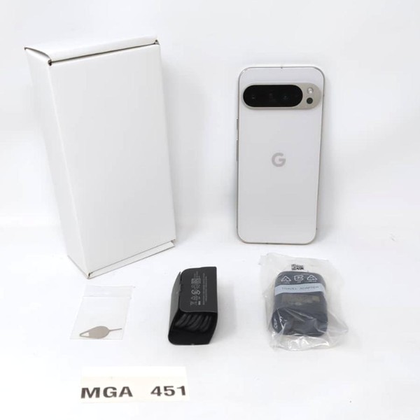 Google Pixel 9 Pro XL - Unlocked, 256 GB, Porcelain, 16 GB, GGX8B