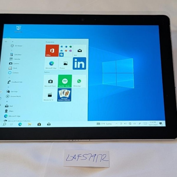 Microsoft Surface Go - Wi-Fi, 64 GB, Silver, 4 GB