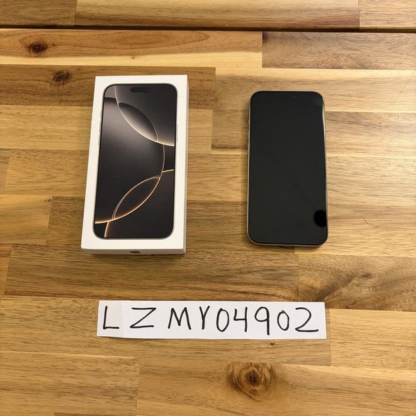 Apple iPhone 16 Pro Max - Unlocked, 256 GB, Natural, A3084