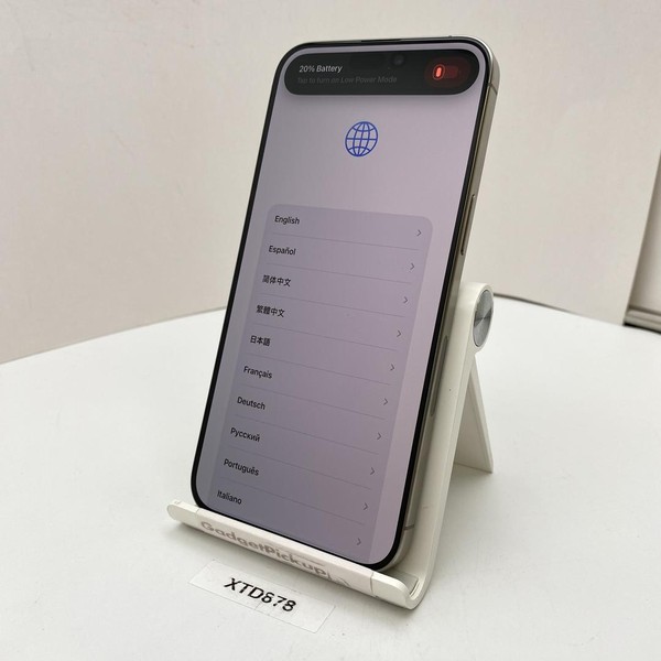 Apple iPhone 15 Pro Max - Unlocked, 256 GB, Natural, A2849