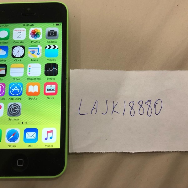 Apple iPhone 5C - Unlocked, 16 GB, Green, A1532, GSM