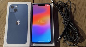 Mint
													Apple iPhone 13 - Unlocked, Blue, 128 GB, A2482, photo 2 of 10