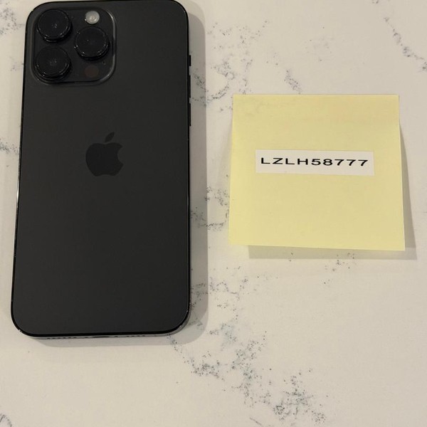 Apple iPhone 14 Pro Max - Unlocked, 1 TB, Black, A2651