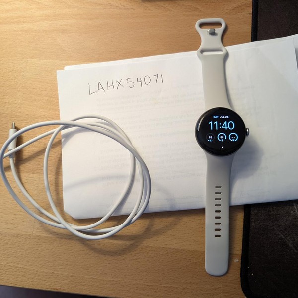 Google Pixel Watch 2 - Wi-Fi, Silver, Wi-Fi
