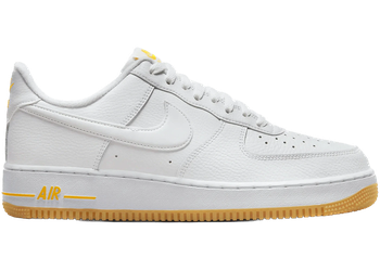 Nike Air Force 1 Low '07 White University Gold Gum for sale