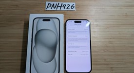 Good
													Apple iPhone 15 - Unlocked, Black, 128 GB, A2846, photo 1 of 10