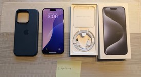 Mint
													Apple iPhone 15 Pro - Unlocked, Blue, 128 GB, A2848, photo 1 of 7