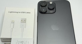 Good
													Apple iPhone 14 Pro Max - Unlocked, Black, 128 GB, A2651, photo 4 of 4