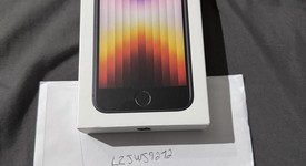 New
													Apple iPhone SE 3rd Gen 2022 - Unlocked, Midnight, 64 GB, A2595, photo 1 of 3