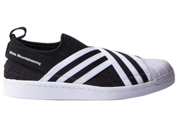 adidas Superstar Slip-On White Mountaineering Black for sale
