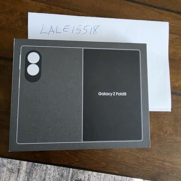 Samsung Galaxy Z Fold8 - Unlocked, 256 GB, Graphite, 12 GB, SM-F971U1