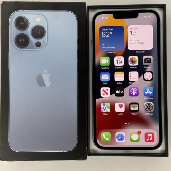 Apple iPhone 13 Pro - T-Mobile, 128 GB, Sierra Blue, A2483