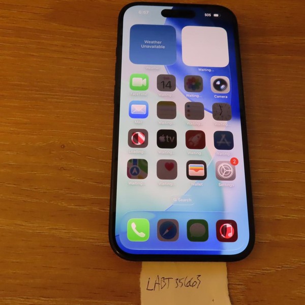 Apple iPhone 15 - T-Mobile, 128 GB, Black, A2846