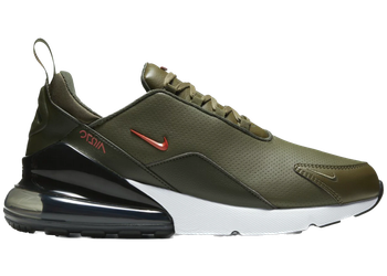 Nike Air Max 270 Premium Leather Olive for sale