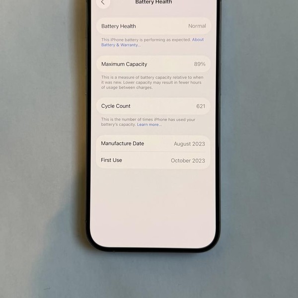 Apple iPhone 15 Pro - Unlocked, 128 GB, Natural, A2848