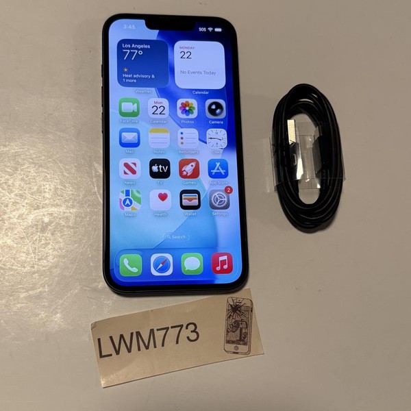 Apple iPhone 16e - Unlocked, 128 GB, Black, A3212