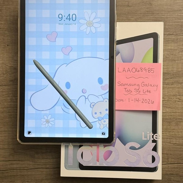 Samsung Galaxy Tab S6 Lite - Wi-Fi, 64 GB, Blue, 4 GB, SM-P613, 2022 Edition