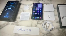 Good
													Apple iPhone 12 Pro - Unlocked, Pacific Blue, 256 GB, A2341, photo 2 of 14