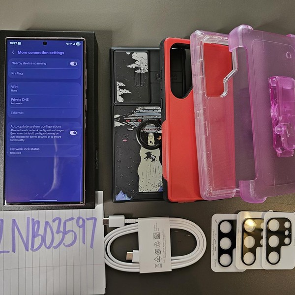 Samsung Galaxy S23 Ultra - Xfinity, 256 GB, Lavender, 8 GB, SM-S918U