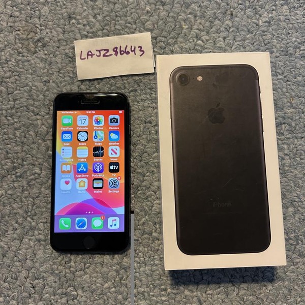 Apple iPhone 7 - T-Mobile, 32 GB, Black, A1778
