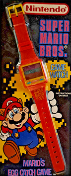 Super Mario Bros Game Watch 1990 Egg Catch
