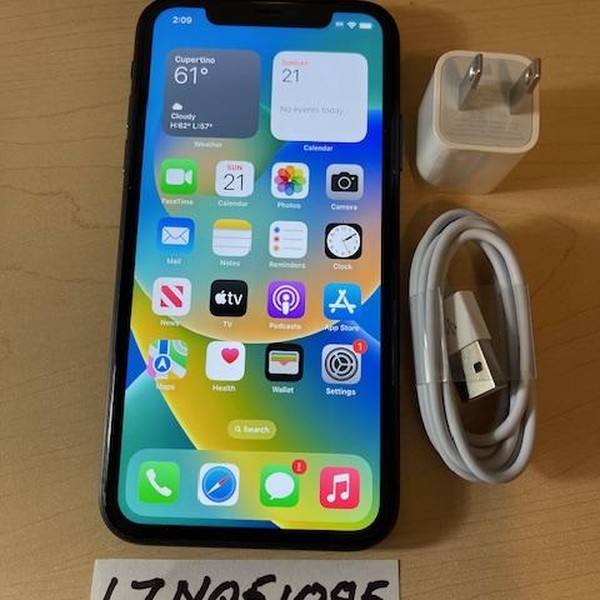 Apple iPhone 11 - Unlocked, 64 GB, Black, A2111