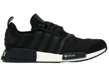 adidas NMD R1 Gore-tex Core Black Solar Yellow for sale