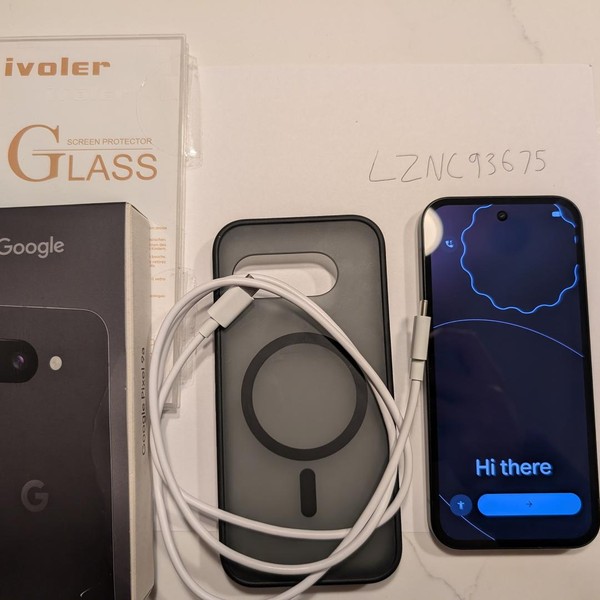 Google Pixel 9a - Visible, 128 GB, Obsidian, 8 GB