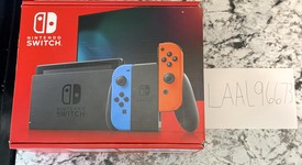 New
													Nintendo Switch - Red & Blue, 32 GB, photo 4 of 5
