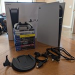 Good PlayStation 5 Standard Edition (2020) - 825 GB, White, Standard Edition