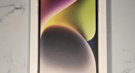 New
													Apple iPhone 14 - Unlocked, Starlight, 128 GB, A2649, photo 1 of 3