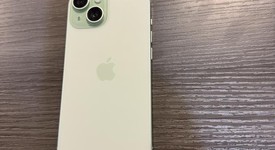 Good
													Apple iPhone 15 - Unlocked, Green, 128 GB, A2846, photo 1 of 6