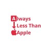 Always Less Than Apple