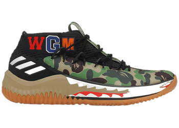 adidas Dame 4 A Bathing Ape Camo for sale