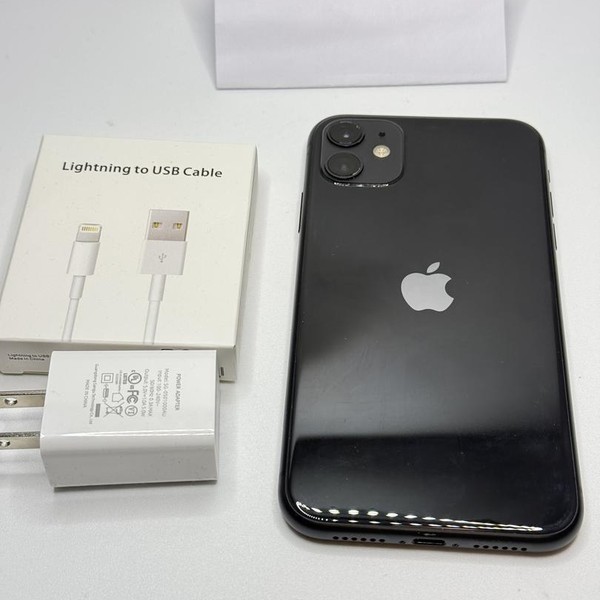 Apple iPhone 11 - Unlocked, 64 GB, Black, A2111