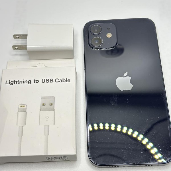 Apple iPhone 12 - Unlocked, 128 GB, Black, A2172