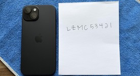 Mint
													Apple iPhone 15 - Unlocked, Black, 256 GB, A2846, photo 1 of 11