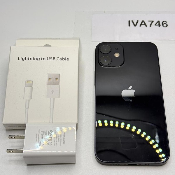 Apple iPhone 12 Mini - Unlocked, 64 GB, Black, A2176